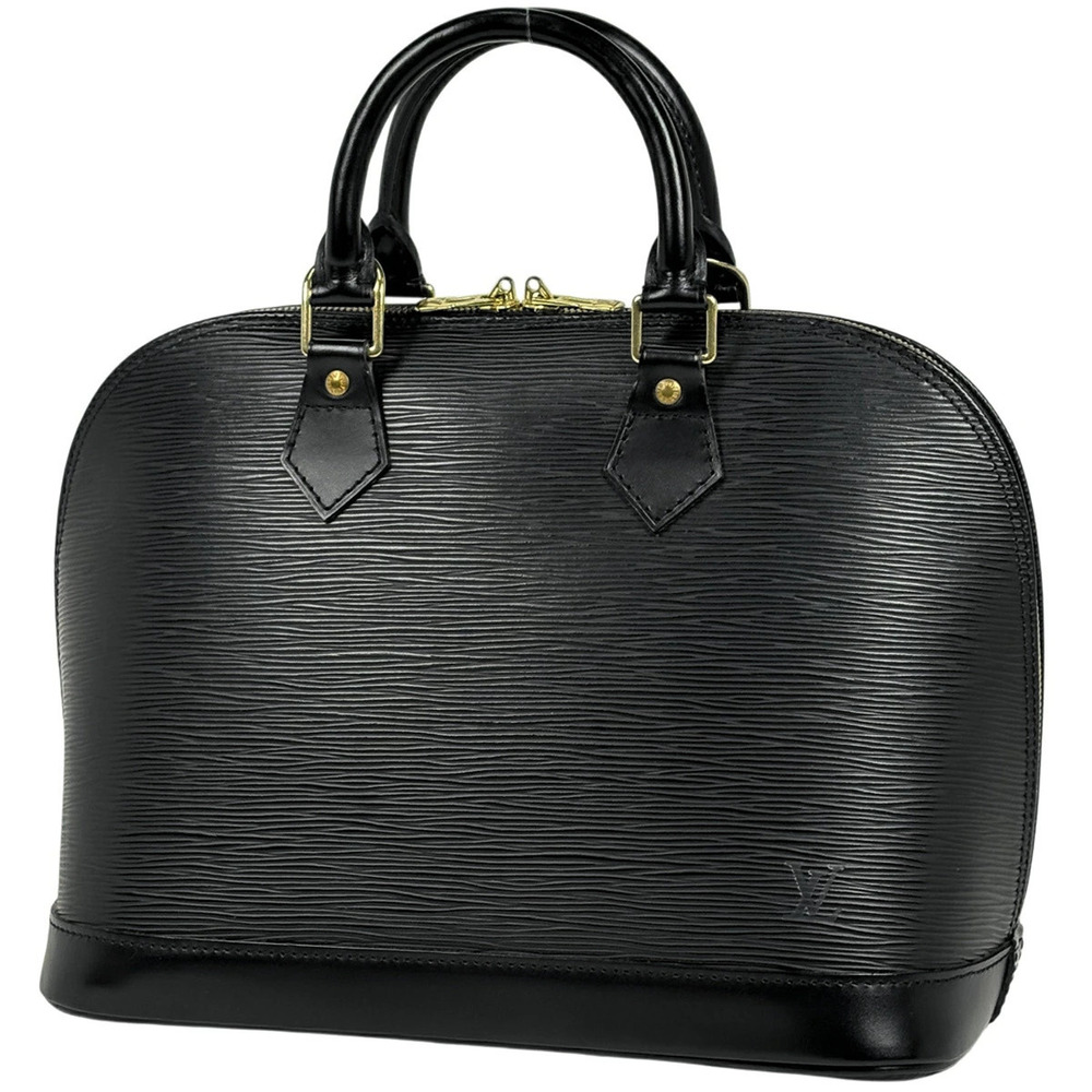 Louis Vuitton Alma handbag Epi leather Noir black